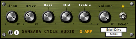G-AMP plugin interface