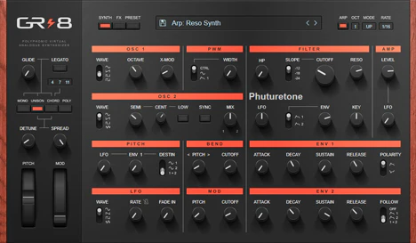GR-8 plugin interface