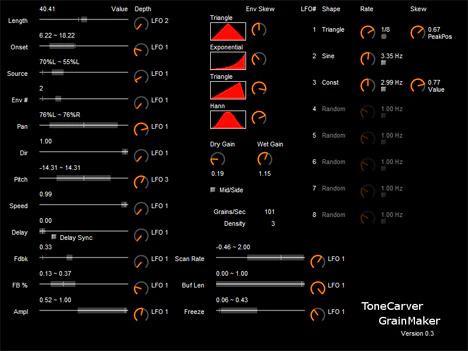 GrainMaker plugin interface