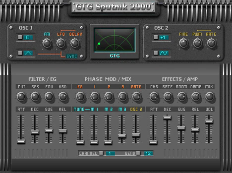 GTG Sputnik 2000 plugin interface