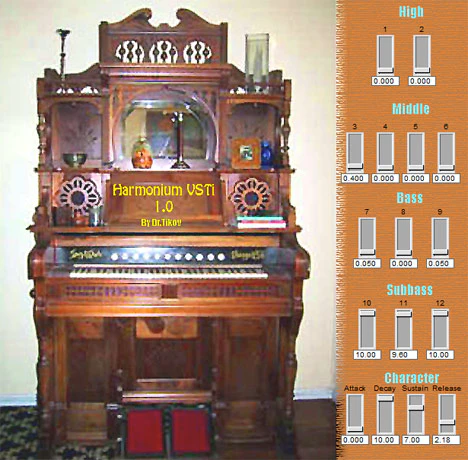 Harmonium plugin interface