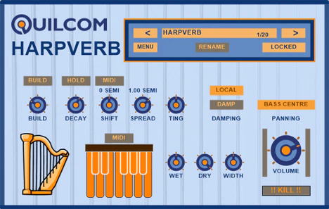 Harpverb plugin interface