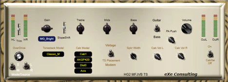HG2Amp plugin interface