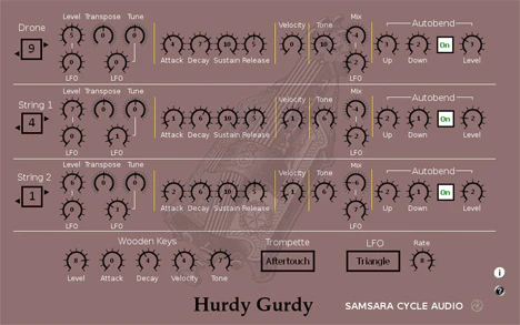 Hurdy Gurdy plugin interface