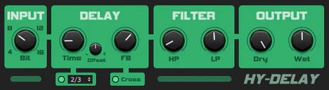 HY-Delay plugin interface