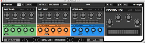 HY-MBMFX free plugin interface