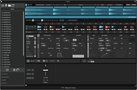 HY-Slicer2 free plugin interface