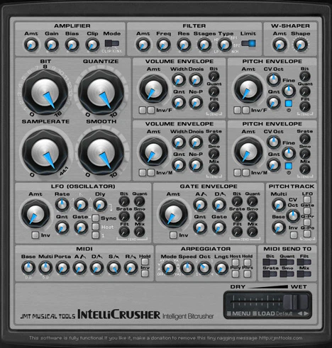 IntelliCrusher plugin interface