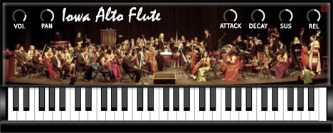 Iowa Alto Flute plugin interface