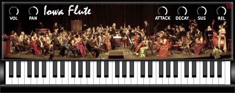 Iowa Flute plugin interface