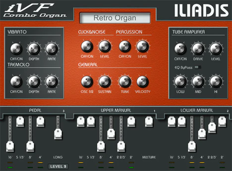 iVF Combo Organ plugin interface