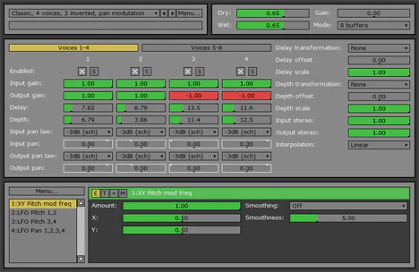 JBR Chorus plugin interface