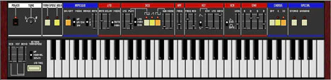 Juno 6 plugin interface