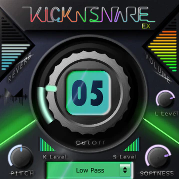 Kick-n-Snare EX plugin interface