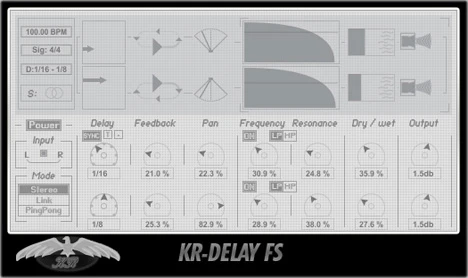 KR-Delay FS plugin interface