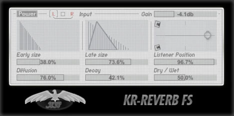 KR-Reverb FS plugin interface