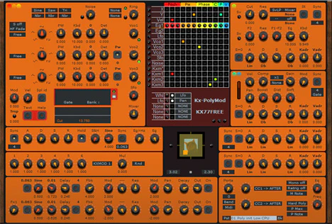 Kx-PolyMod plugin interface