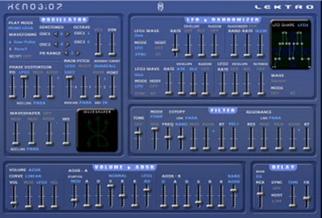 Lektro plugin interface