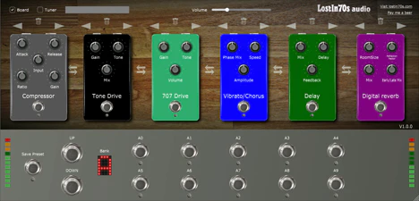 Live Pedalboard plugin interface