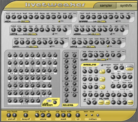 Livetweaker plugin interface