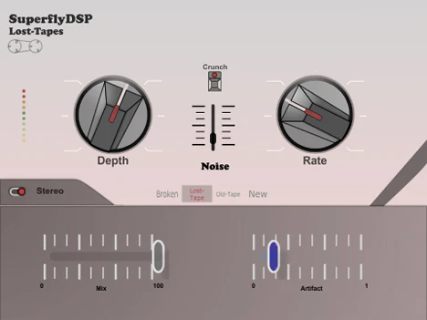 Lost-Tapes plugin interface