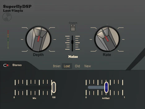Lost-Vinyls plugin interface