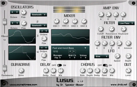 Lusus plugin interface