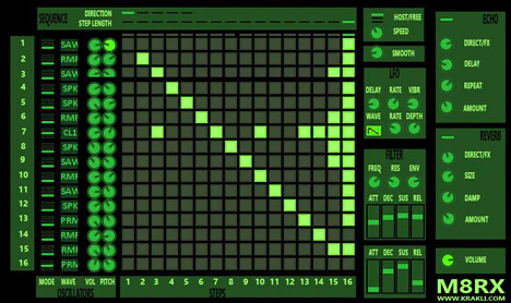 M8Rx plugin interface
