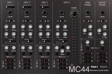 MC44 plugin interface