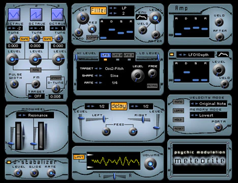 Meteorite plugin interface