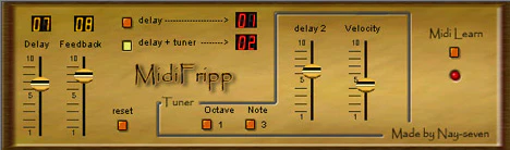 MidiFripp plugin interface
