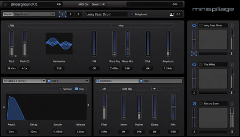 MiniSpillage plugin interface