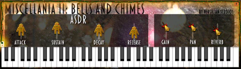 Miscellania II: Holiday Bells plugin interface