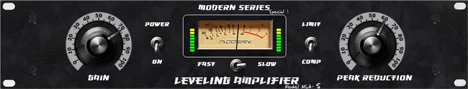 Modern Amplifier plugin interface
