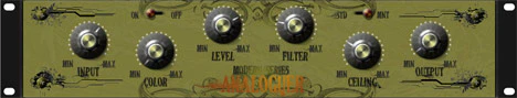 Modern Analoguer plugin interface