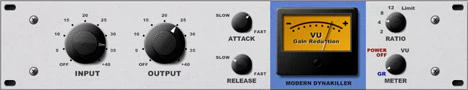 Modern DynaKiller plugin interface