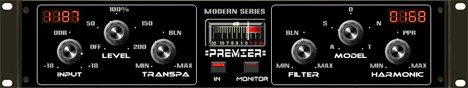Modern Premier plugin interface