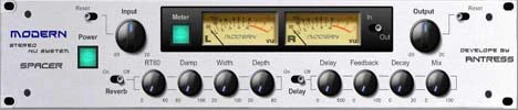 Modern Spacer plugin interface