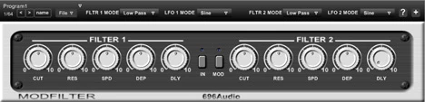 Modfilter plugin interface