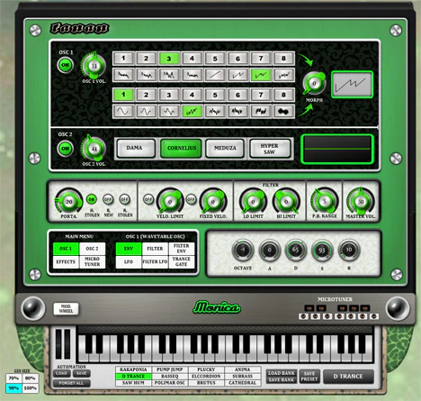 Monica plugin interface
