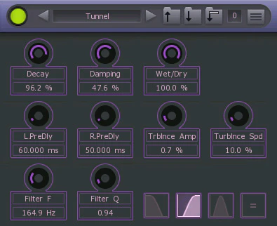 MuVerb plugin interface