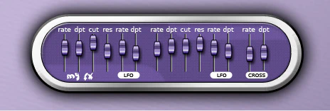 MYFX ONE plugin interface