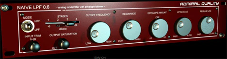 Naive LPF plugin interface