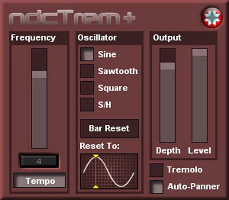 ndcTrem+ plugin interface