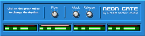 Neon Gate plugin interface