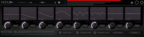 Noise Bleach plugin interface