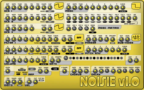 Noisie plugin interface