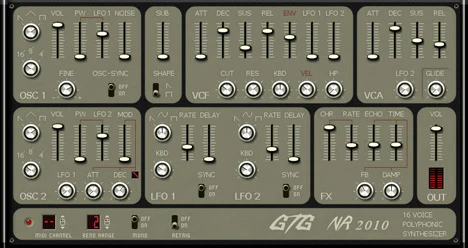 NR2010 plugin interface