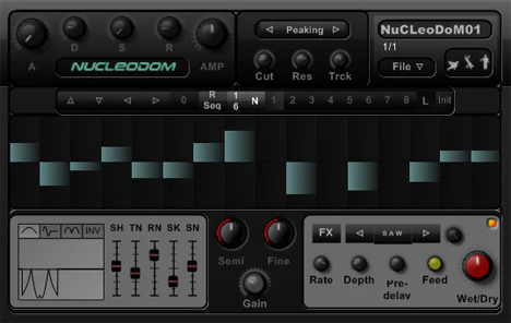 NuCLeoDoM Free plugin interface