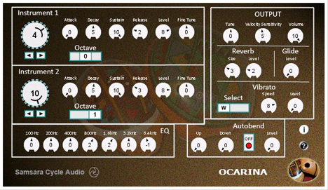 Ocarina plugin interface